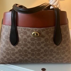 Lora Carryall In Colorblock Signature